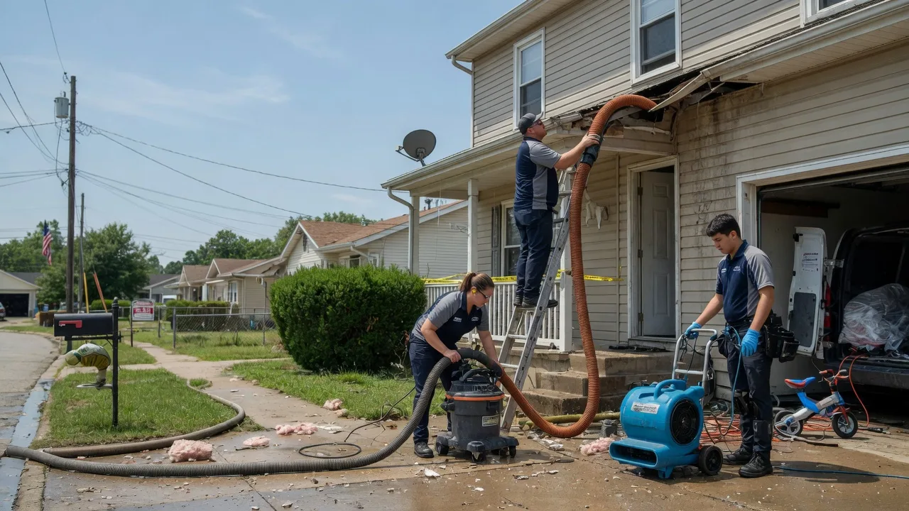 Water Damage Restoration in Faucett, MO near me